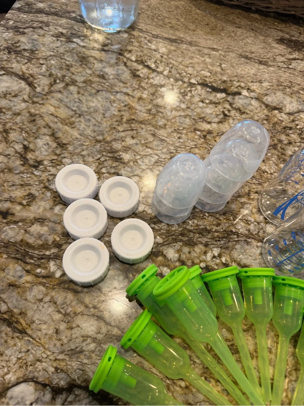 Dr. Browns Glass Baby Bottle Lot—anti colic/anti reflux